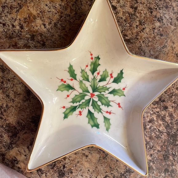 Lenox Holiday Lenox Holiday Star Candy Dish Poshmark